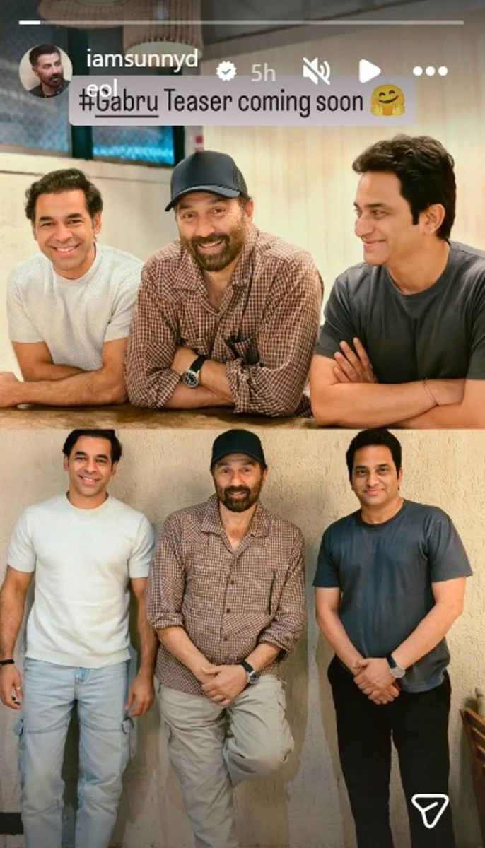 Sunny Deol announces ‘GABRU’ teaser release soon
