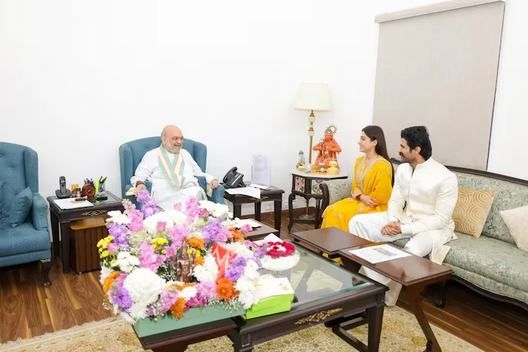 Rashmika,Vijay personally invite PM Modi and Amit Shah for wedding