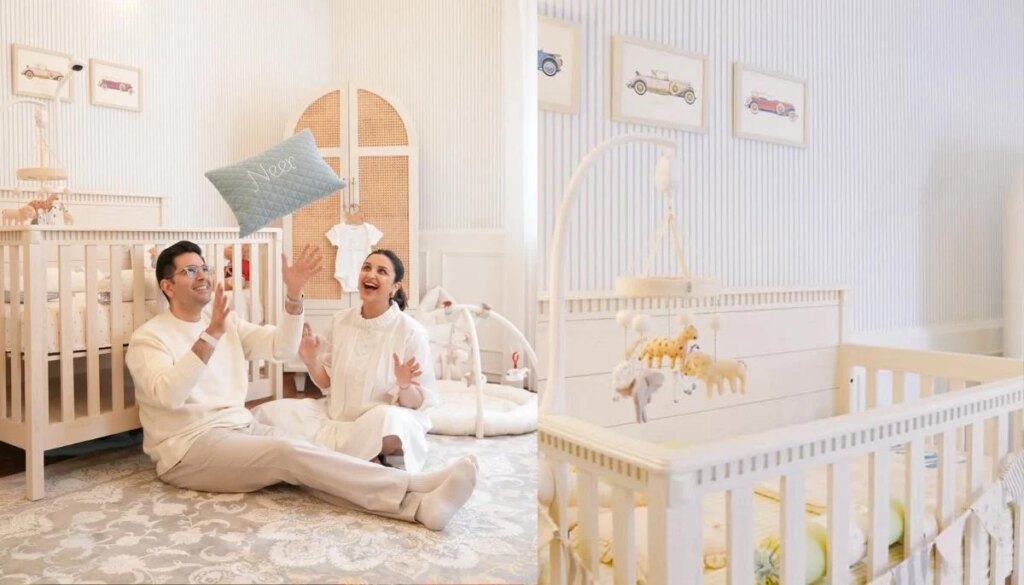 Parineeti Chopra, Raghav Chadha share glimpse of son Neer’s nurse...