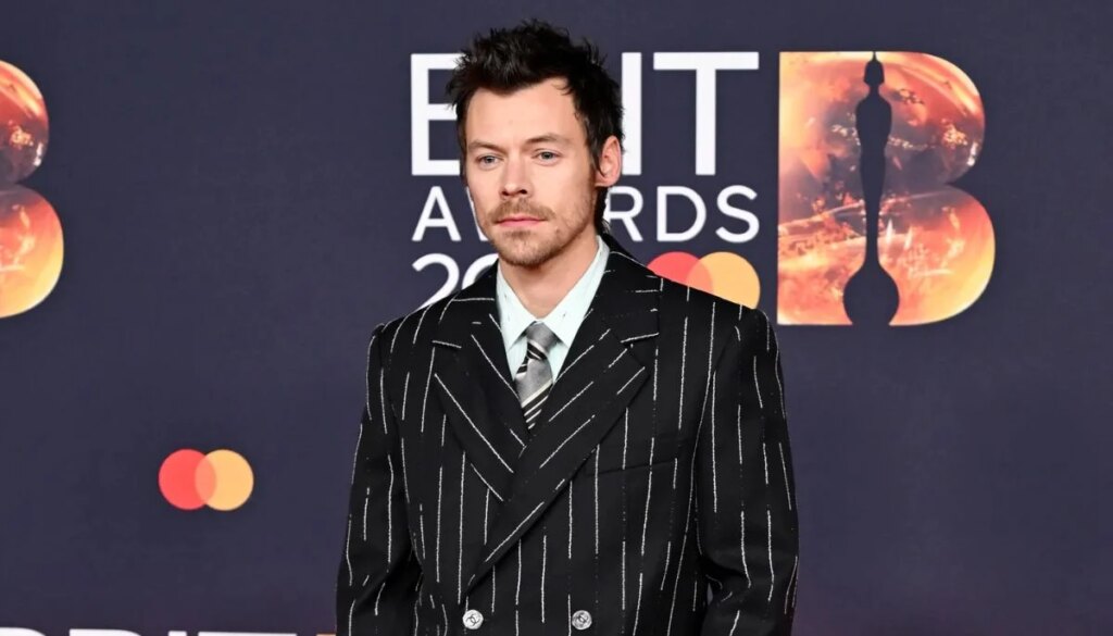 Harry Styles makes statement with standout shoes 2026 BRIT Awards