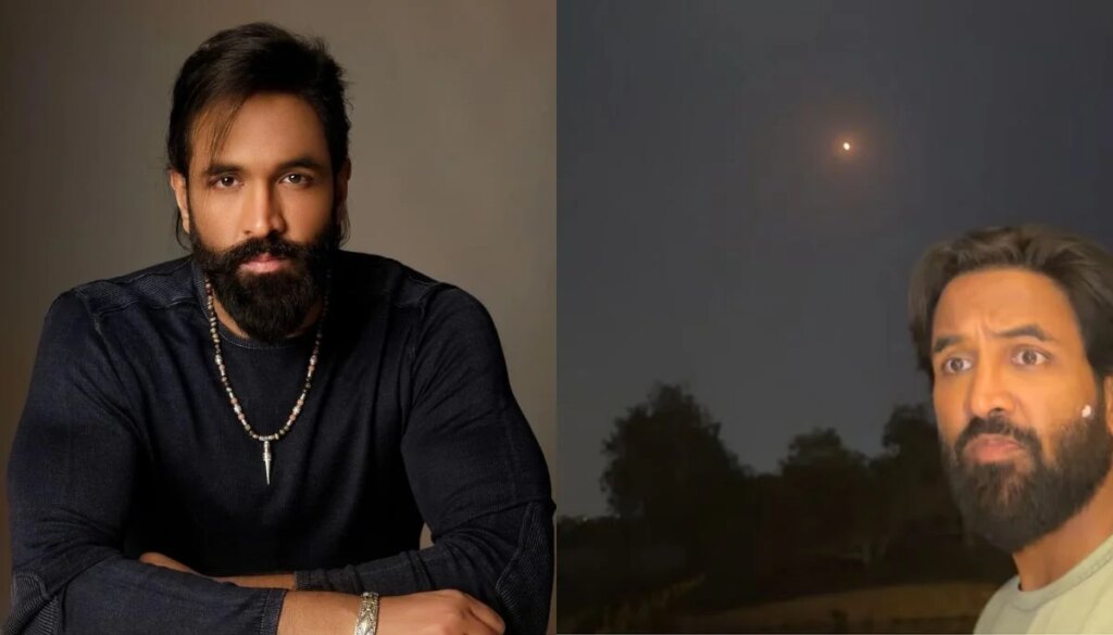 Vishnu Manchu shows tense Dubai night amid war fears