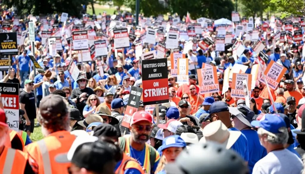 WGA event cancelled amidst staff union strike